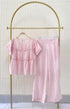 Two Piece Ruffled Top With Trouser